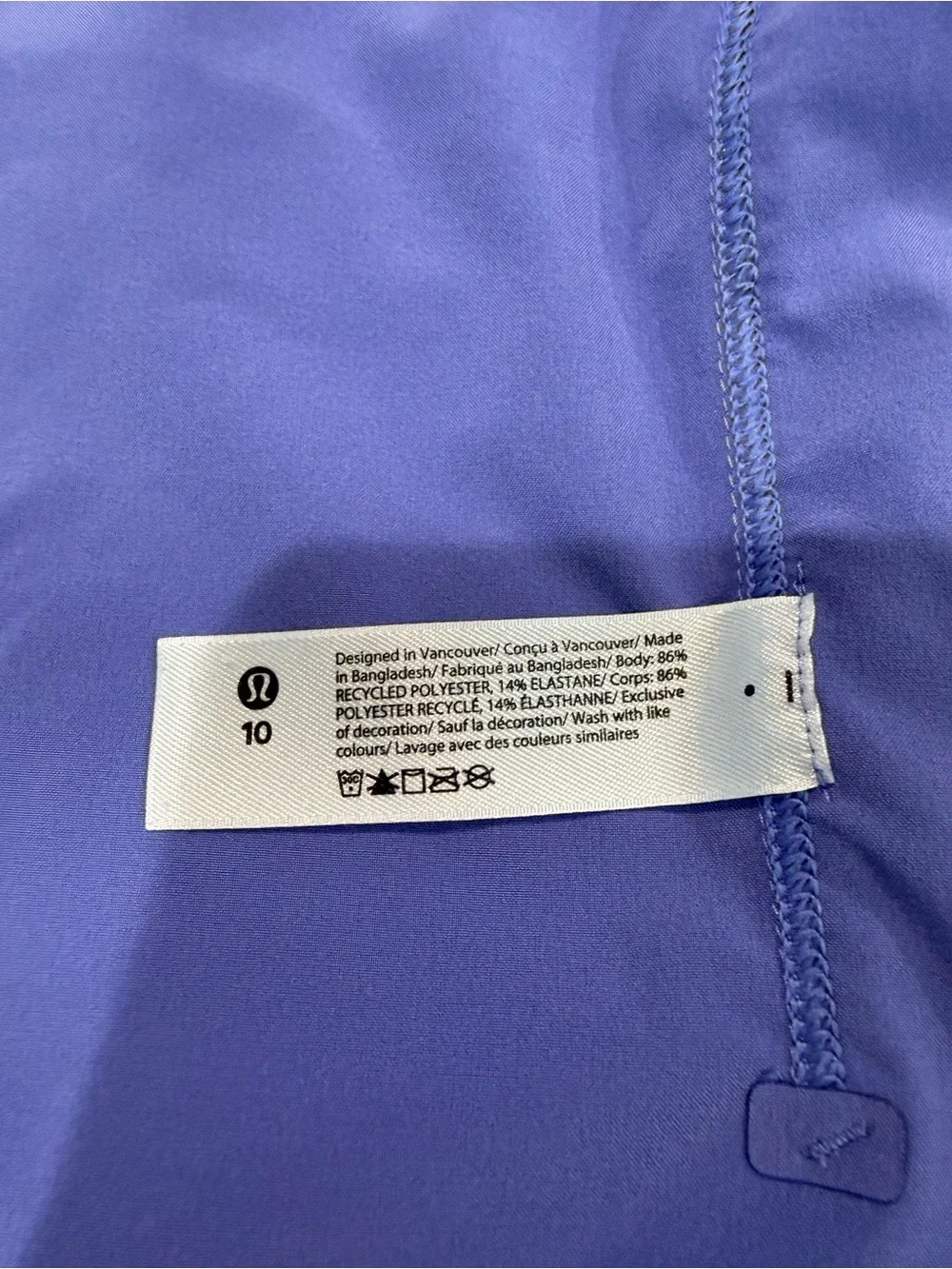 Lululemon Lavender High-Neck Active Tank Top 10